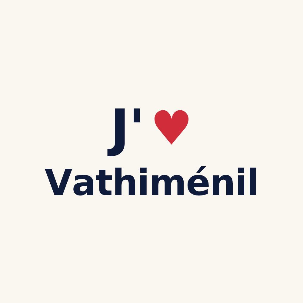 Tasse personnalisée Vathiménil — design J'aime Vathiménil