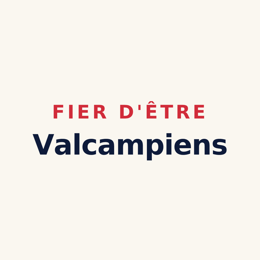 Tasse « Fier d'être Valcampiens » — design pour Vauchamps