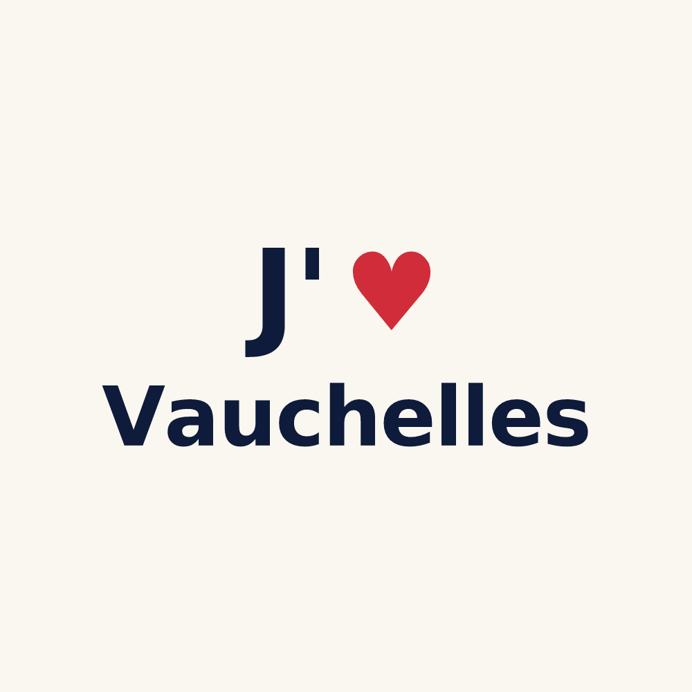 Tasse personnalisée Vauchelles — design J'aime Vauchelles