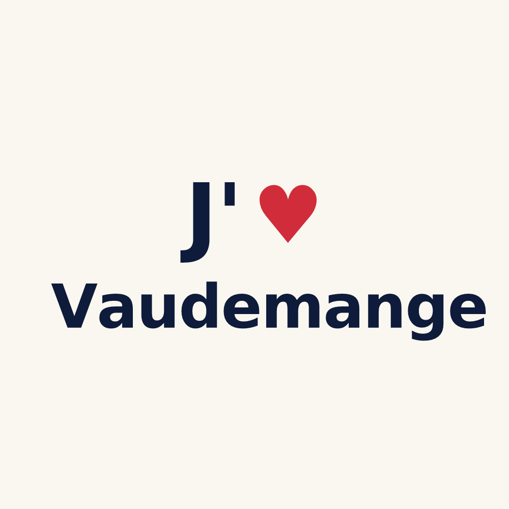 Tasse personnalisée Vaudemange — design J'aime Vaudemange