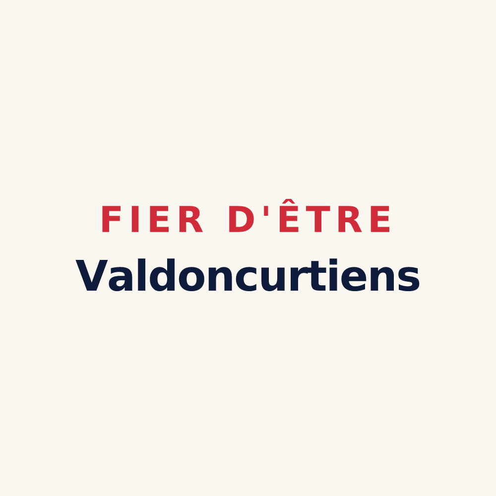 Tasse « Fier d'être Valdoncurtiens » — design pour Vaudoncourt
