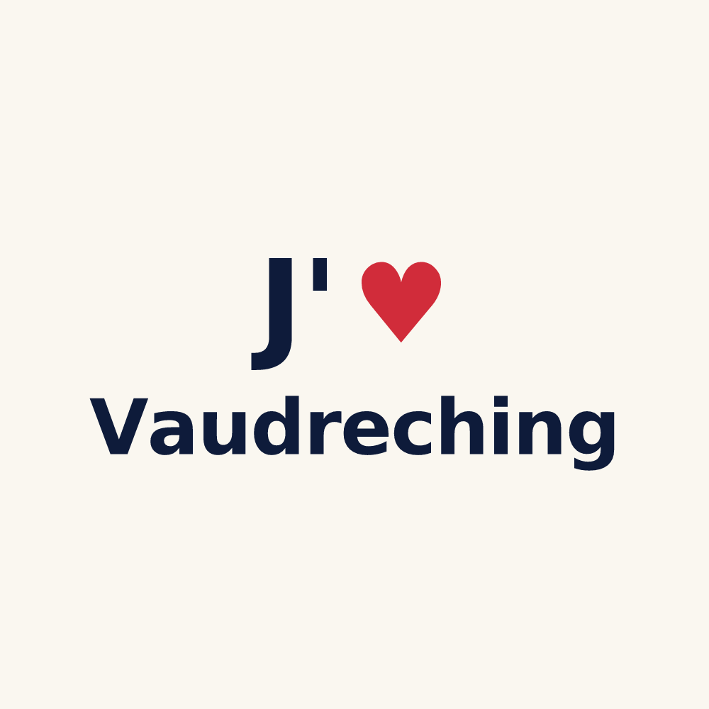 Tasse personnalisée Vaudreching — design J'aime Vaudreching