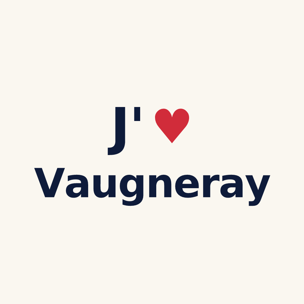 Tasse personnalisée Vaugneray — design J'aime Vaugneray