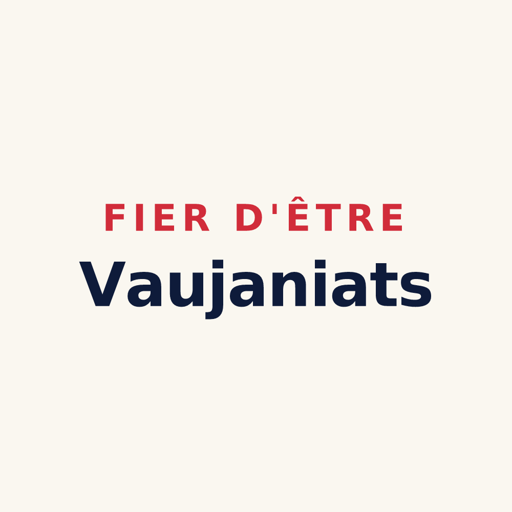 Tasse « Fier d'être Vaujaniats » — design pour Vaujany