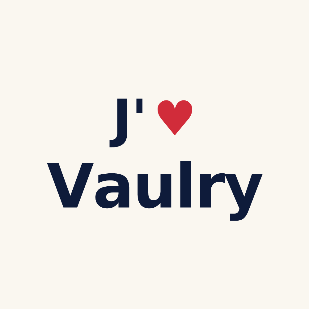 Tasse personnalisée Vaulry — design J'aime Vaulry