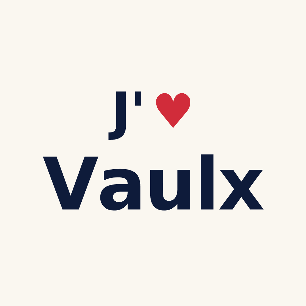 Tasse personnalisée Vaulx — design J'aime Vaulx