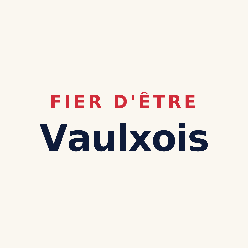 Tasse « Fier d'être Vaulxois » — design pour Vaulx