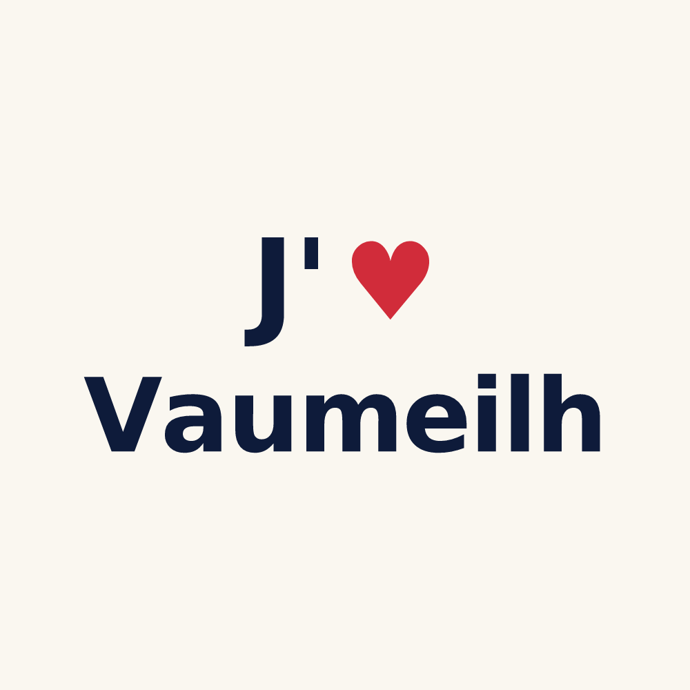 Tasse personnalisée Vaumeilh — design J'aime Vaumeilh