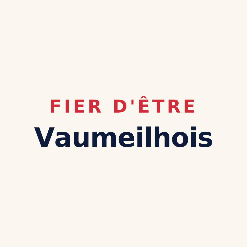 Tasse « Fier d'être Vaumeilhois » — design pour Vaumeilh