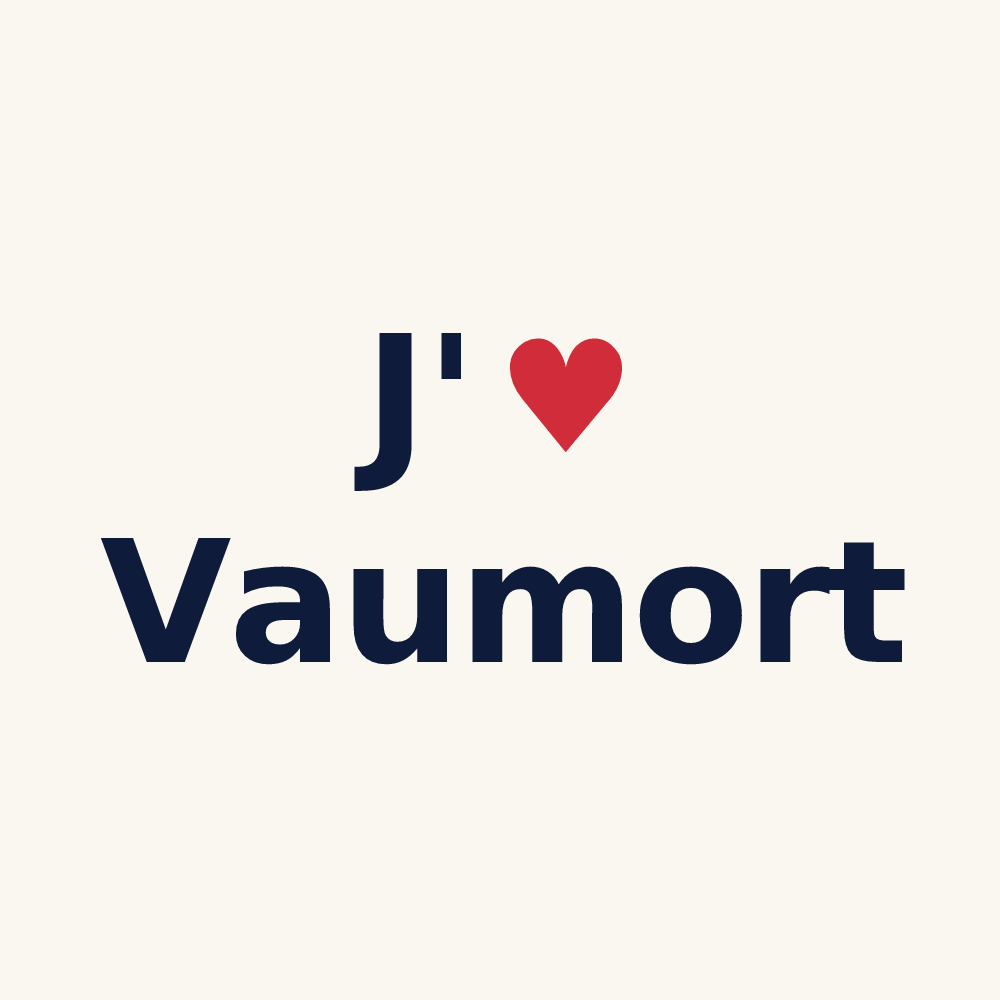 Tasse personnalisée Vaumort — design J'aime Vaumort
