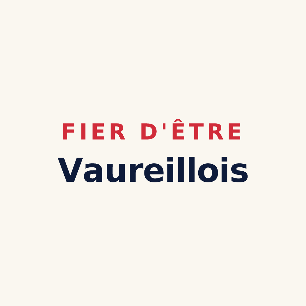 Tasse « Fier d'être Vaureillois » — design pour Vaureilles