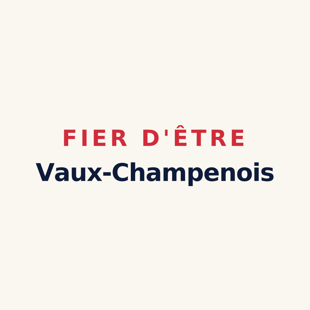 Tasse « Fier d'être Vaux-Champenois » — design pour Vaux-Champagne