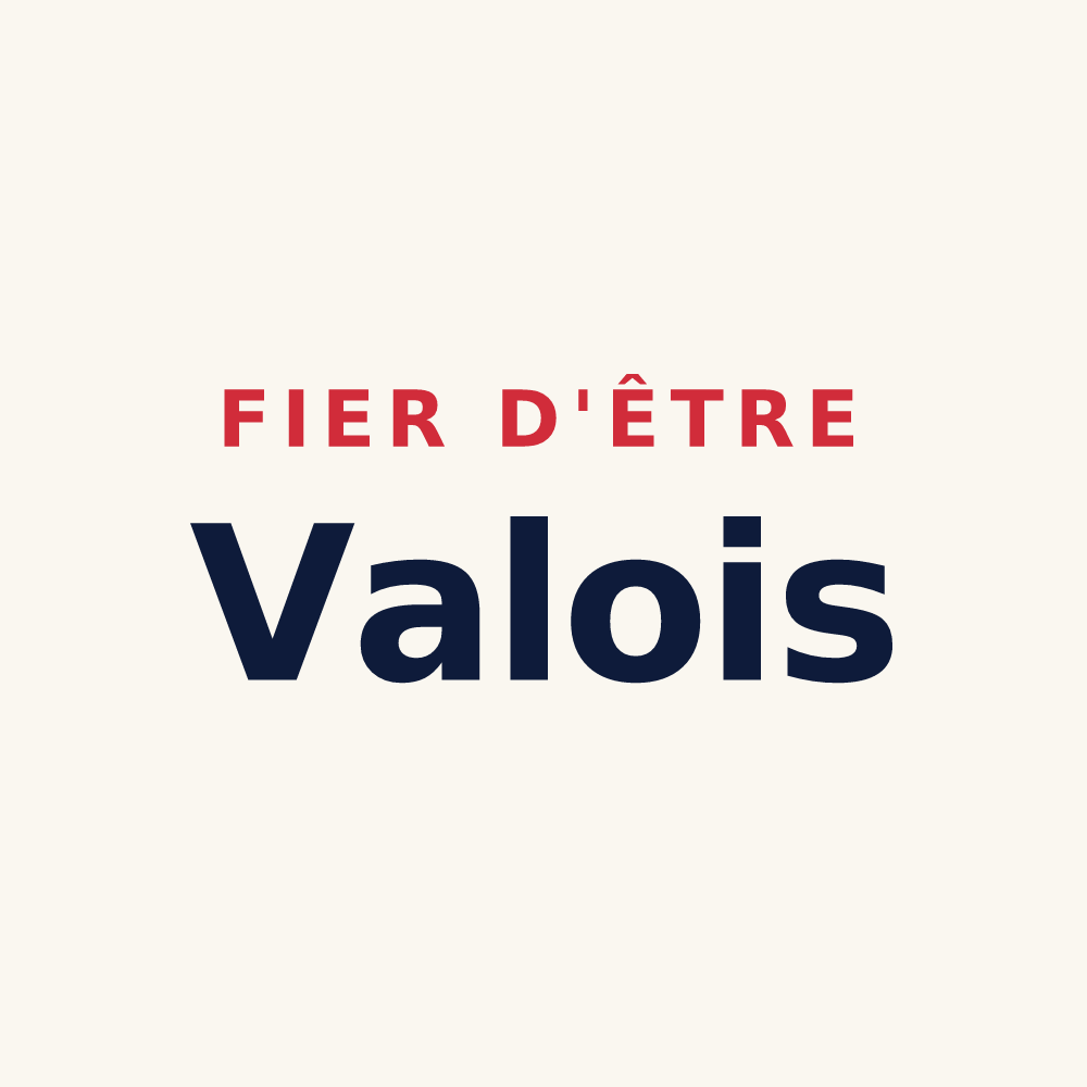 Tasse « Fier d'être Valois » — design pour Vaux-en-Amiénois