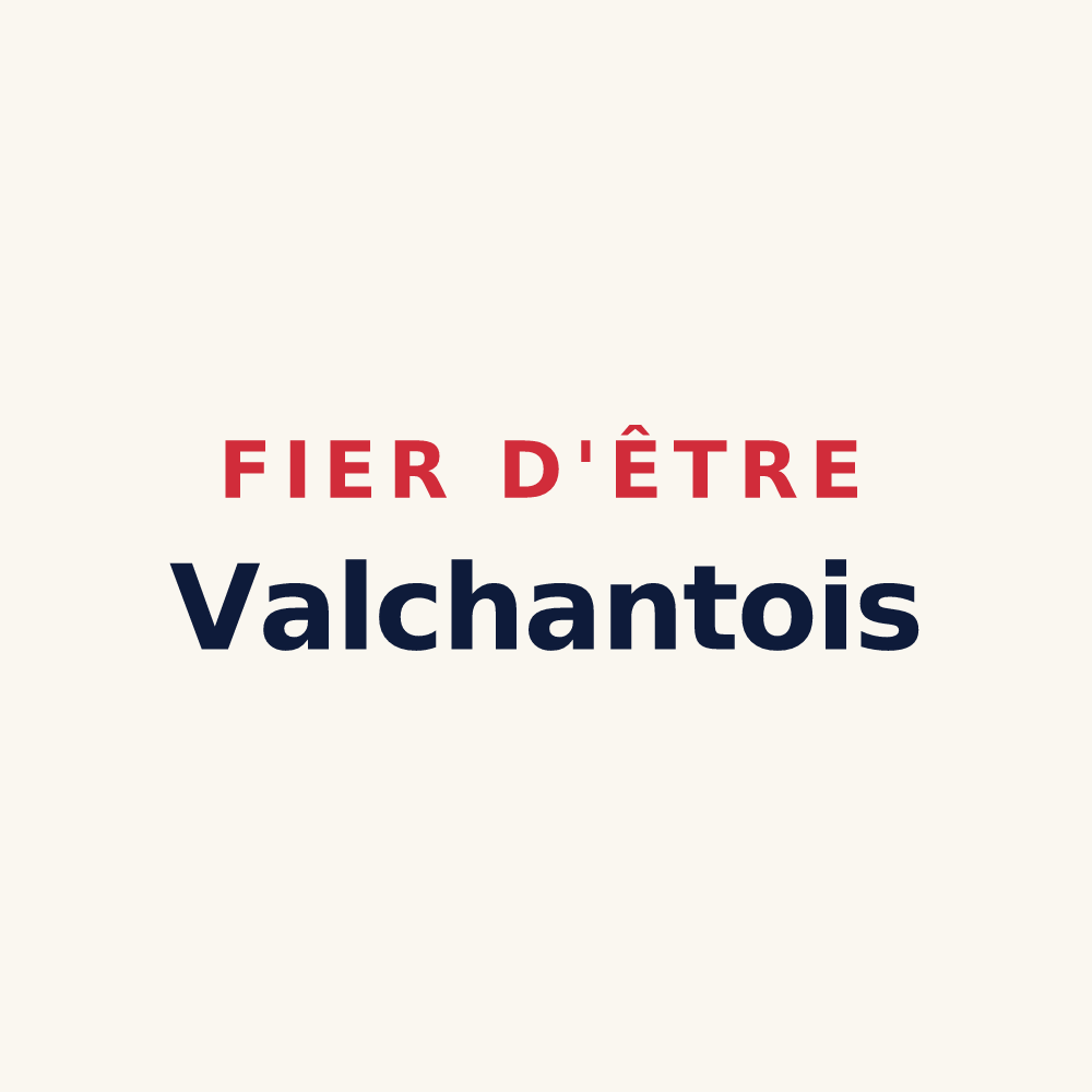 Tasse « Fier d'être Valchantois » — design pour Vaux-et-Chantegrue