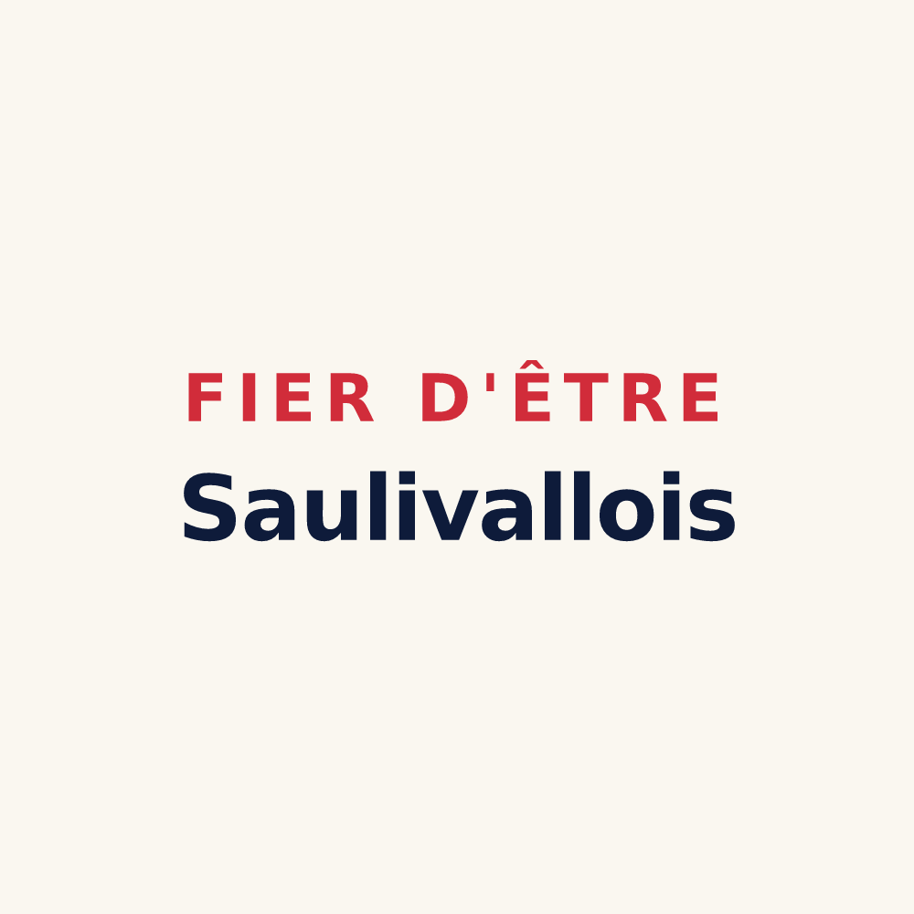 Tasse « Fier d'être Saulivallois » — design pour Vaux-Saules