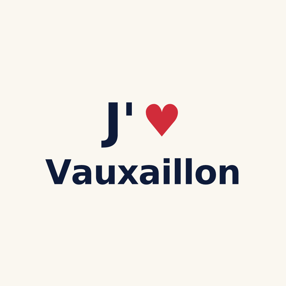 Tasse personnalisée Vauxaillon — design J'aime Vauxaillon