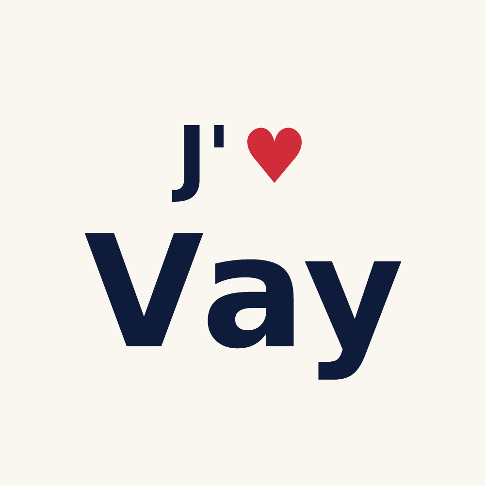 Tasse personnalisée Vay — design J'aime Vay