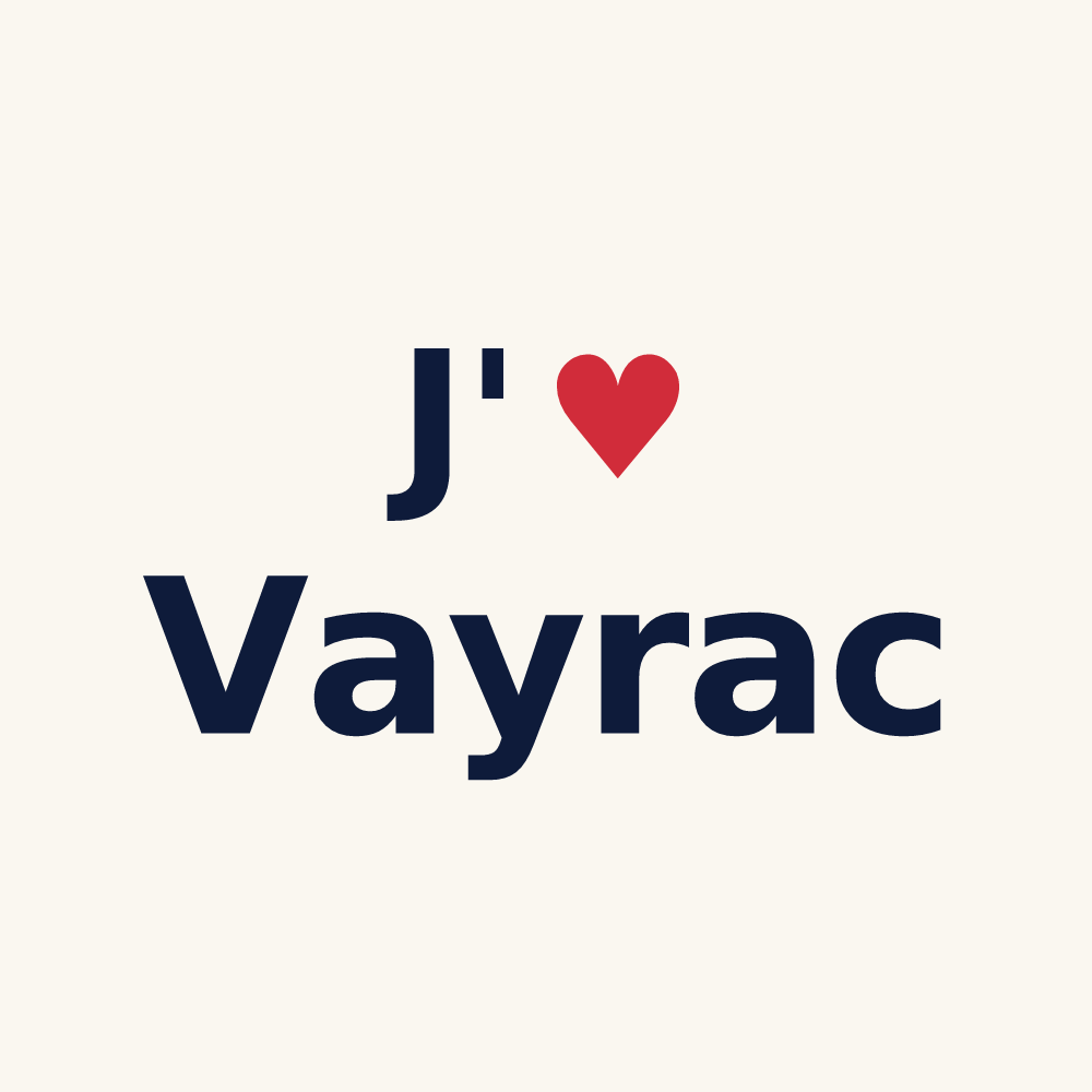 Tasse personnalisée Vayrac — design J'aime Vayrac