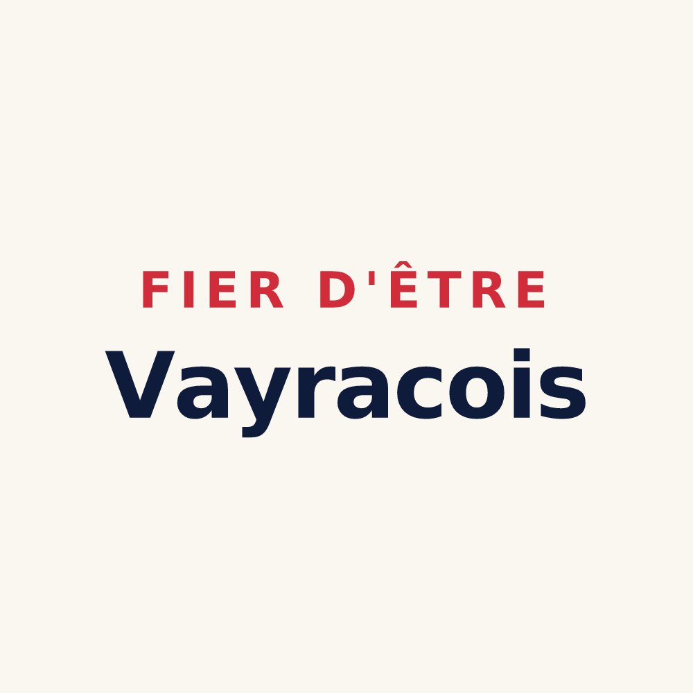 Tasse « Fier d'être Vayracois » — design pour Vayrac