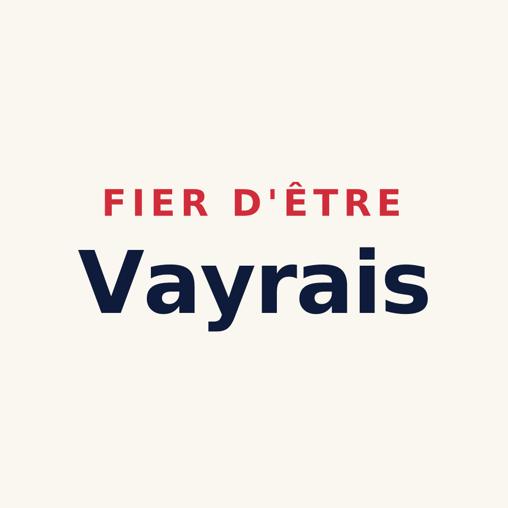 Tasse « Fier d'être Vayrais » — design pour Vayres
