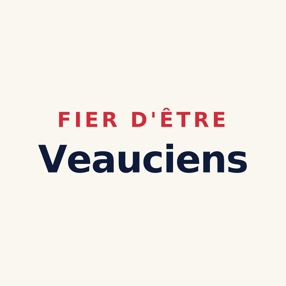 Tasse « Fier d'être Veauciens » — design pour Veauce