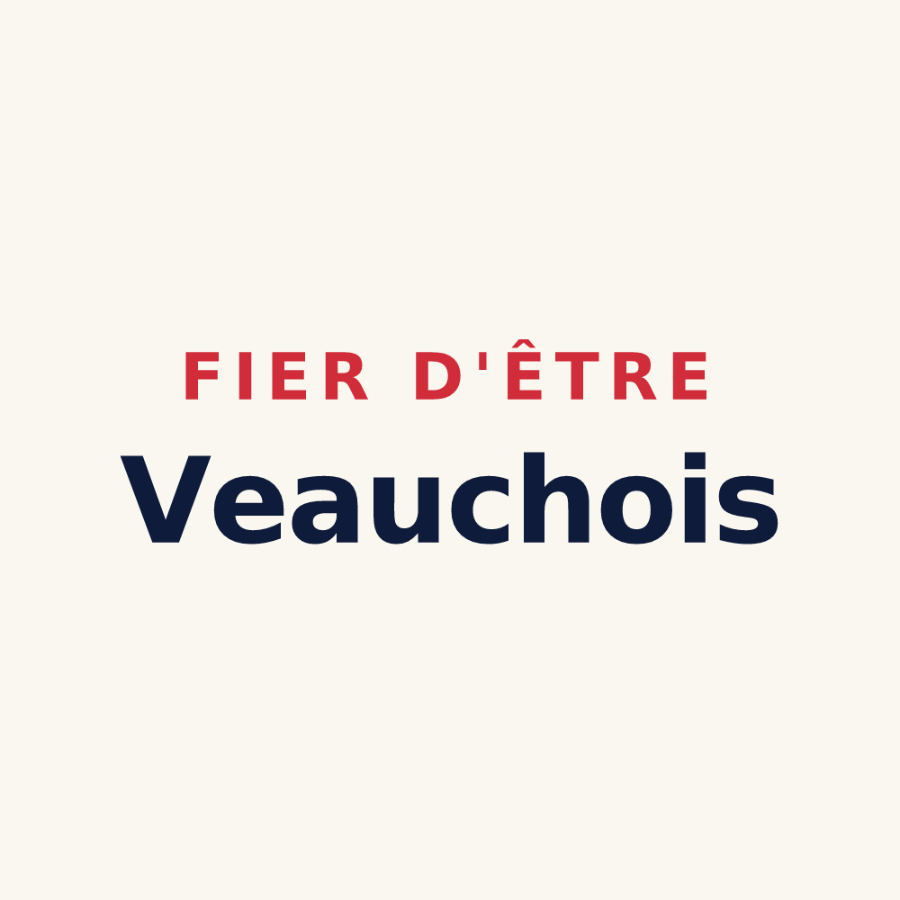Tasse « Fier d'être Veauchois » — design pour Veauche