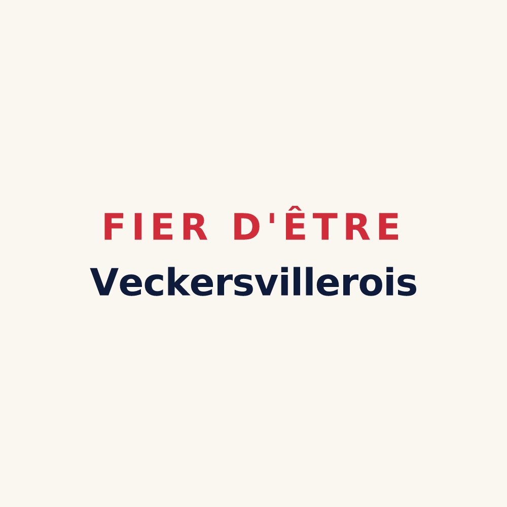 Tasse « Fier d'être Veckersvillerois » — design pour Veckersviller