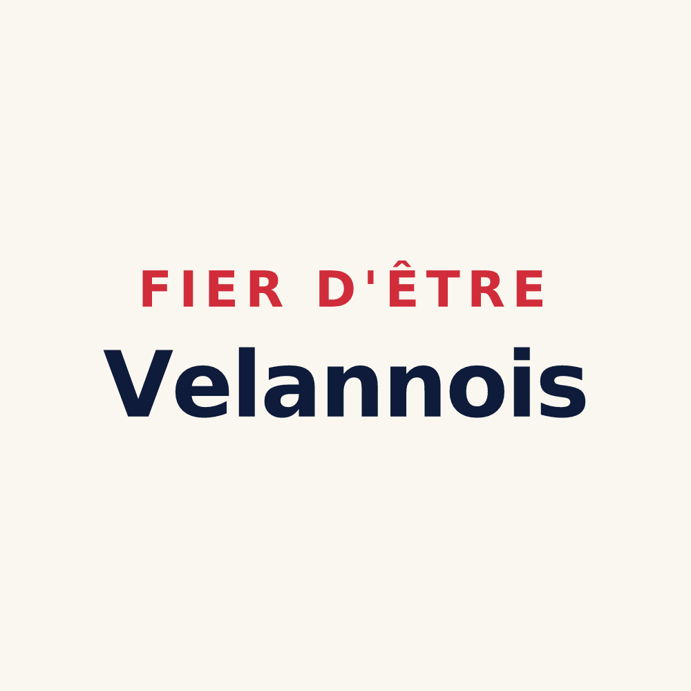 Tasse « Fier d'être Velannois » — design pour Velanne