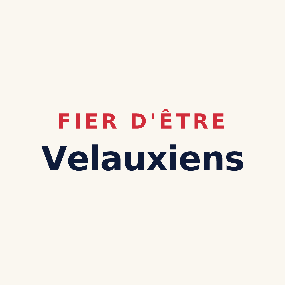 Tasse « Fier d'être Velauxiens » — design pour Velaux