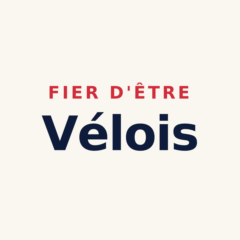 Tasse « Fier d'être Vélois » — design pour Vélieux