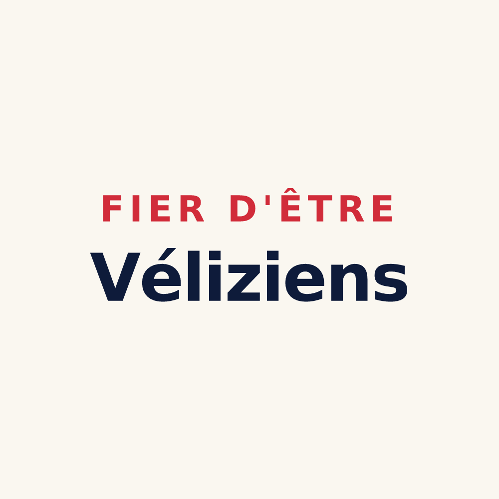 Tasse « Fier d'être Véliziens » — design pour Vélizy-Villacoublay