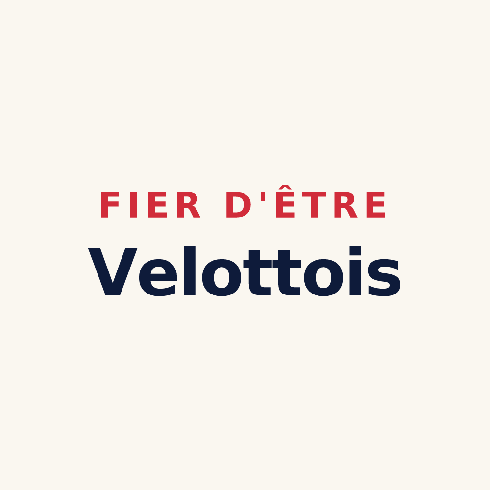 Tasse « Fier d'être Velottois » — design pour Velotte-et-Tatignécourt