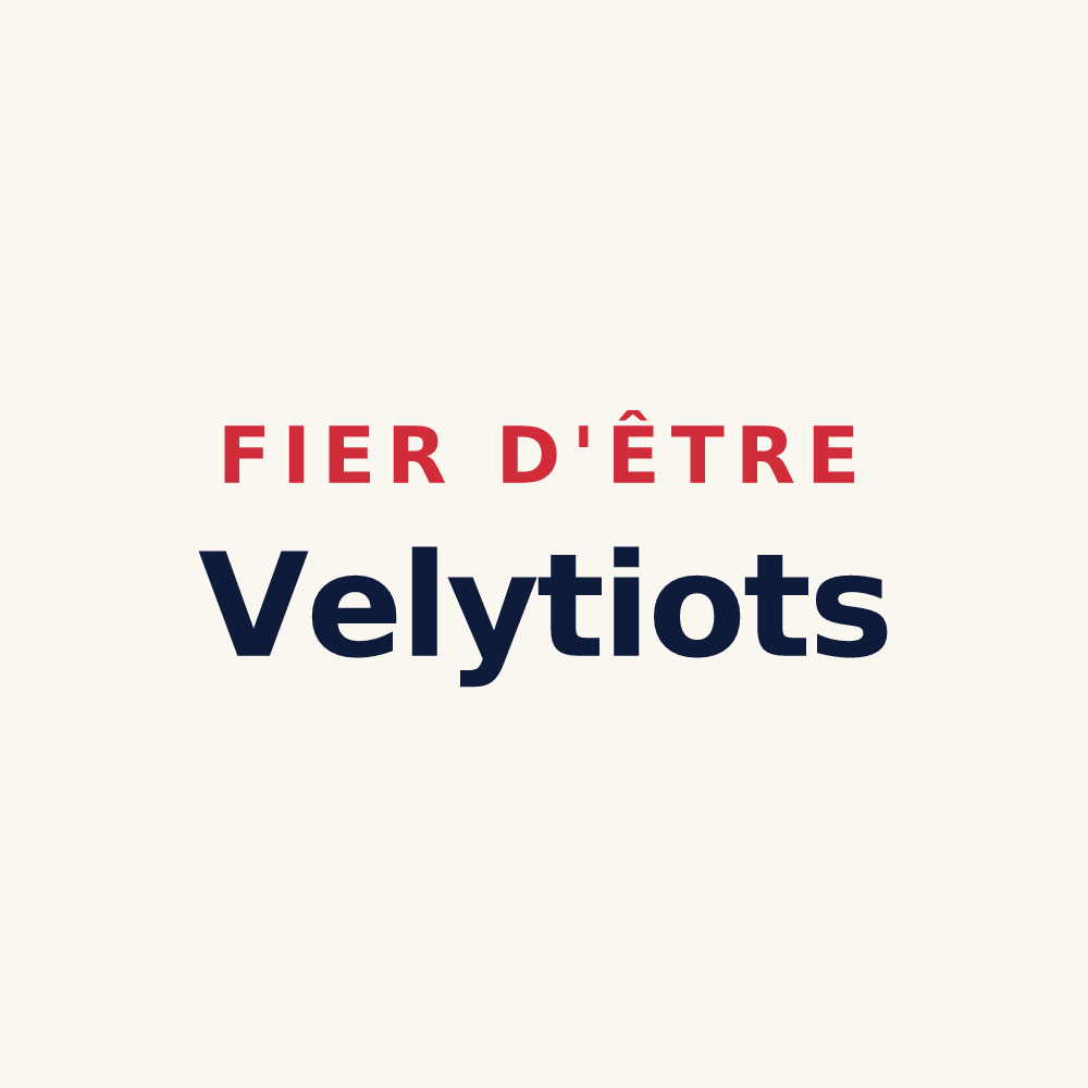 Tasse « Fier d'être Velytiots » — design pour Vélye