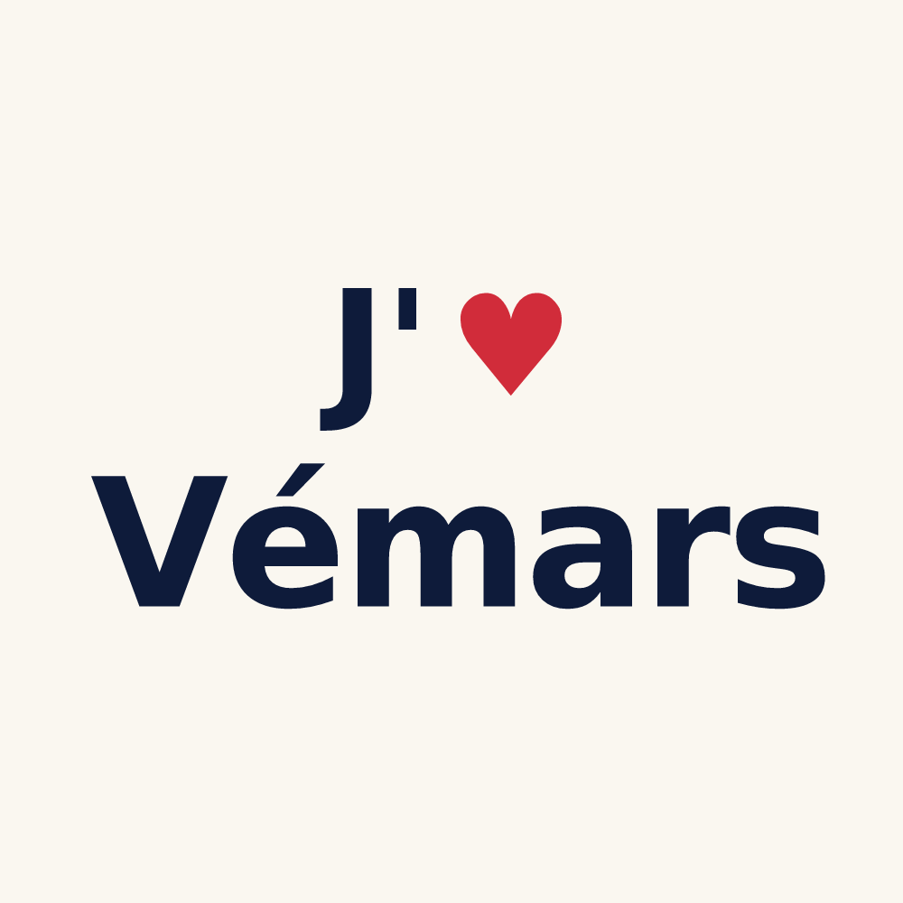 Tasse personnalisée Vémars — design J'aime Vémars