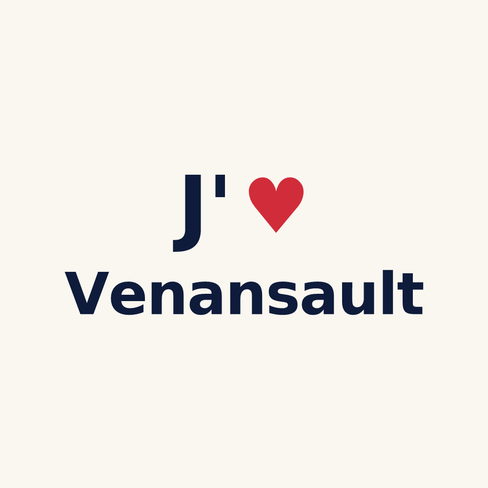 Tasse personnalisée Venansault — design J'aime Venansault