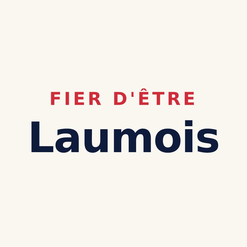 Tasse « Fier d'être Laumois » — design pour Venarey-les-Laumes