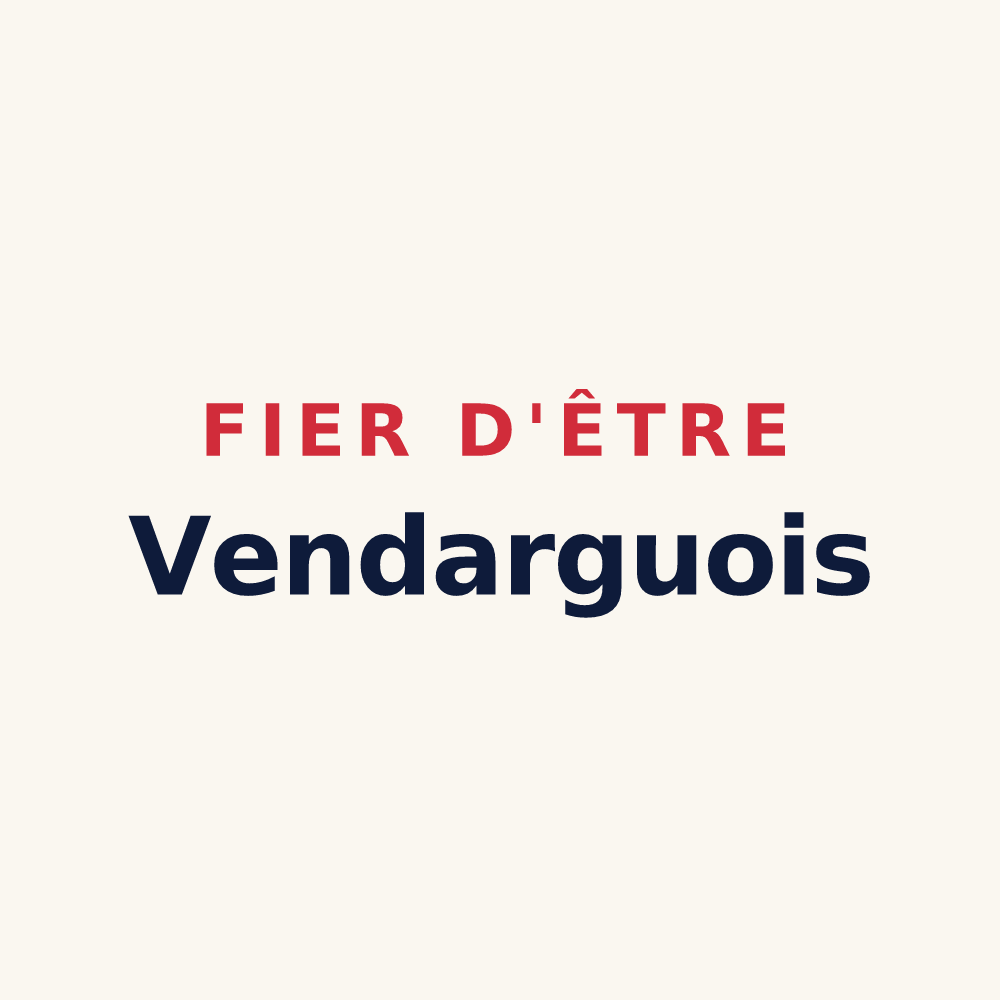 Tasse « Fier d'être Vendarguois » — design pour Vendargues