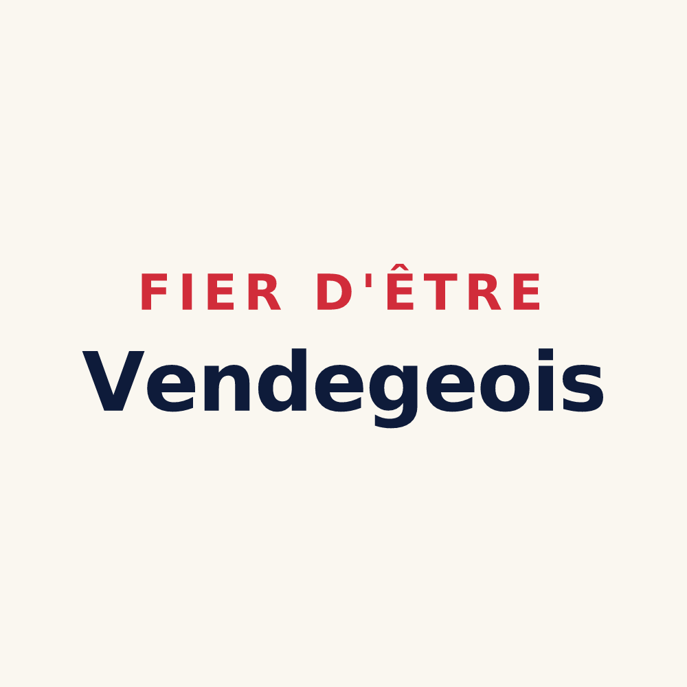 Tasse « Fier d'être Vendegeois » — design pour Vendegies-sur-Écaillon
