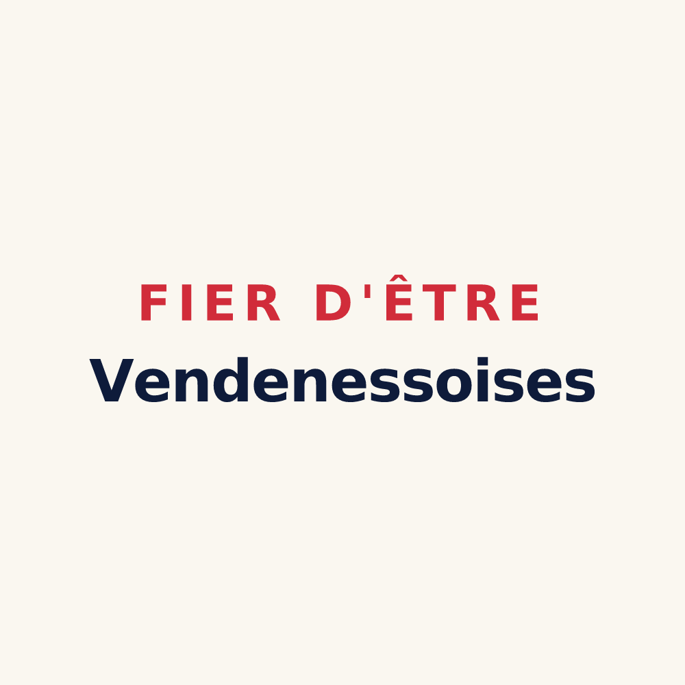 Tasse « Fier d'être Vendenessoises » — design pour Vendenesse-lès-Charolles