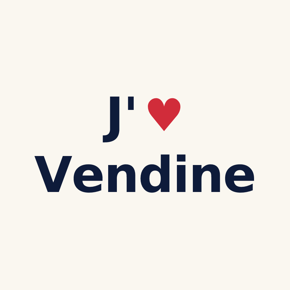 Tasse personnalisée Vendine — design J'aime Vendine