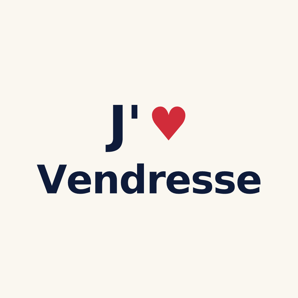 Tasse personnalisée Vendresse — design J'aime Vendresse