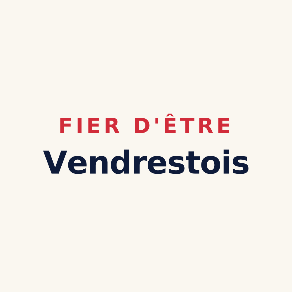 Tasse « Fier d'être Vendrestois » — design pour Vendrest