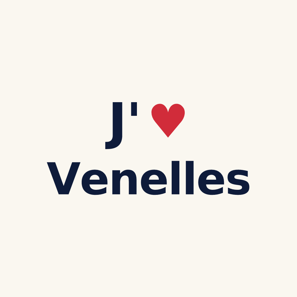 Tasse personnalisée Venelles — design J'aime Venelles