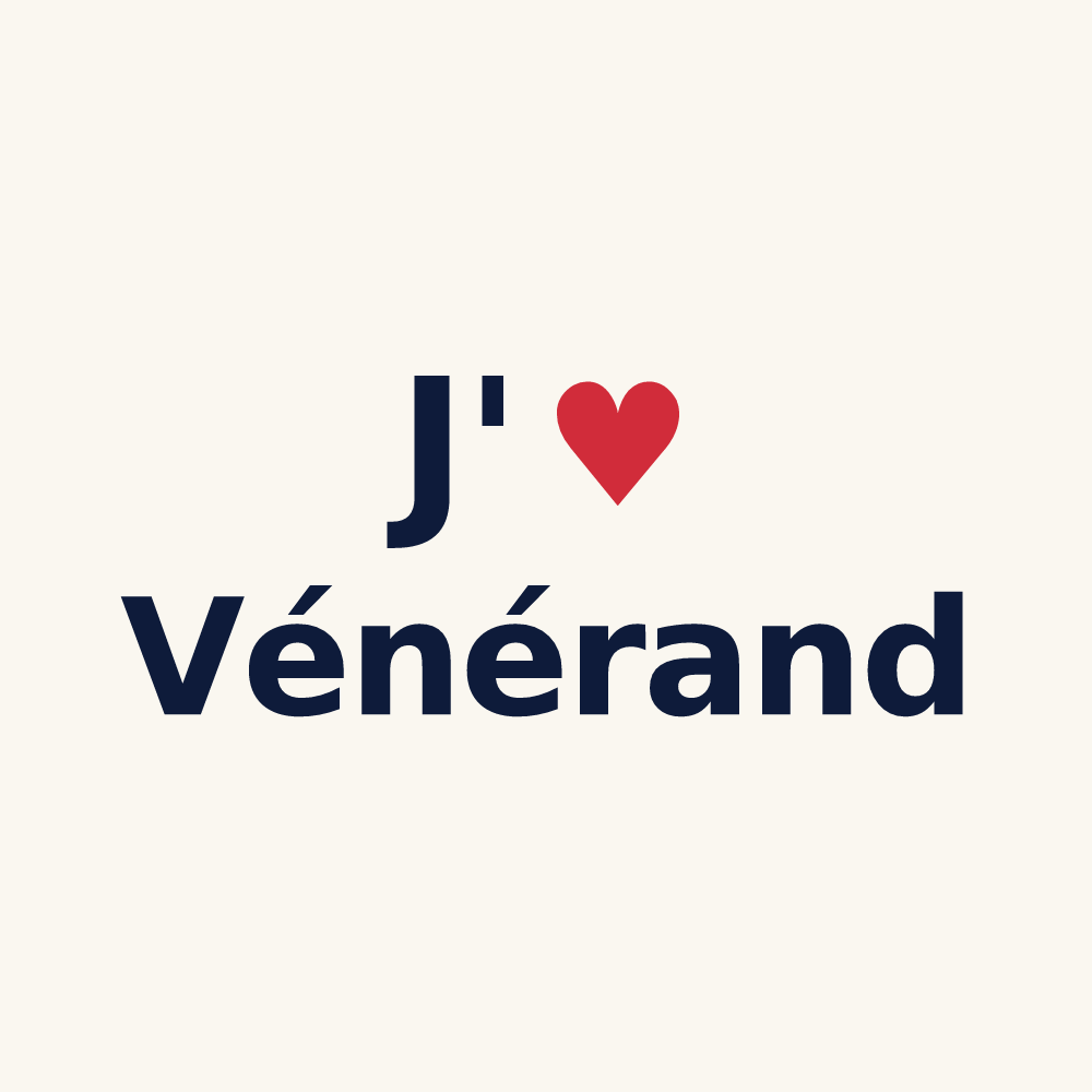 Tasse personnalisée Vénérand — design J'aime Vénérand
