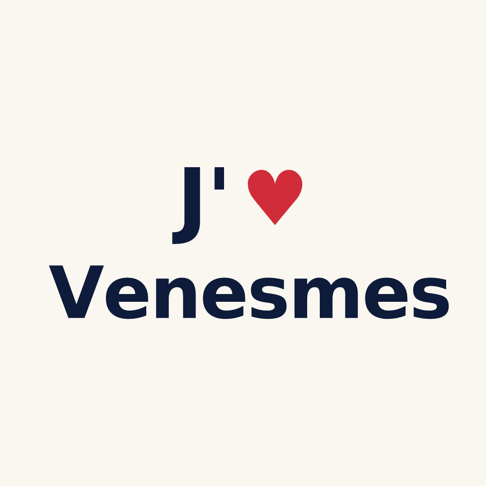 Tasse personnalisée Venesmes — design J'aime Venesmes