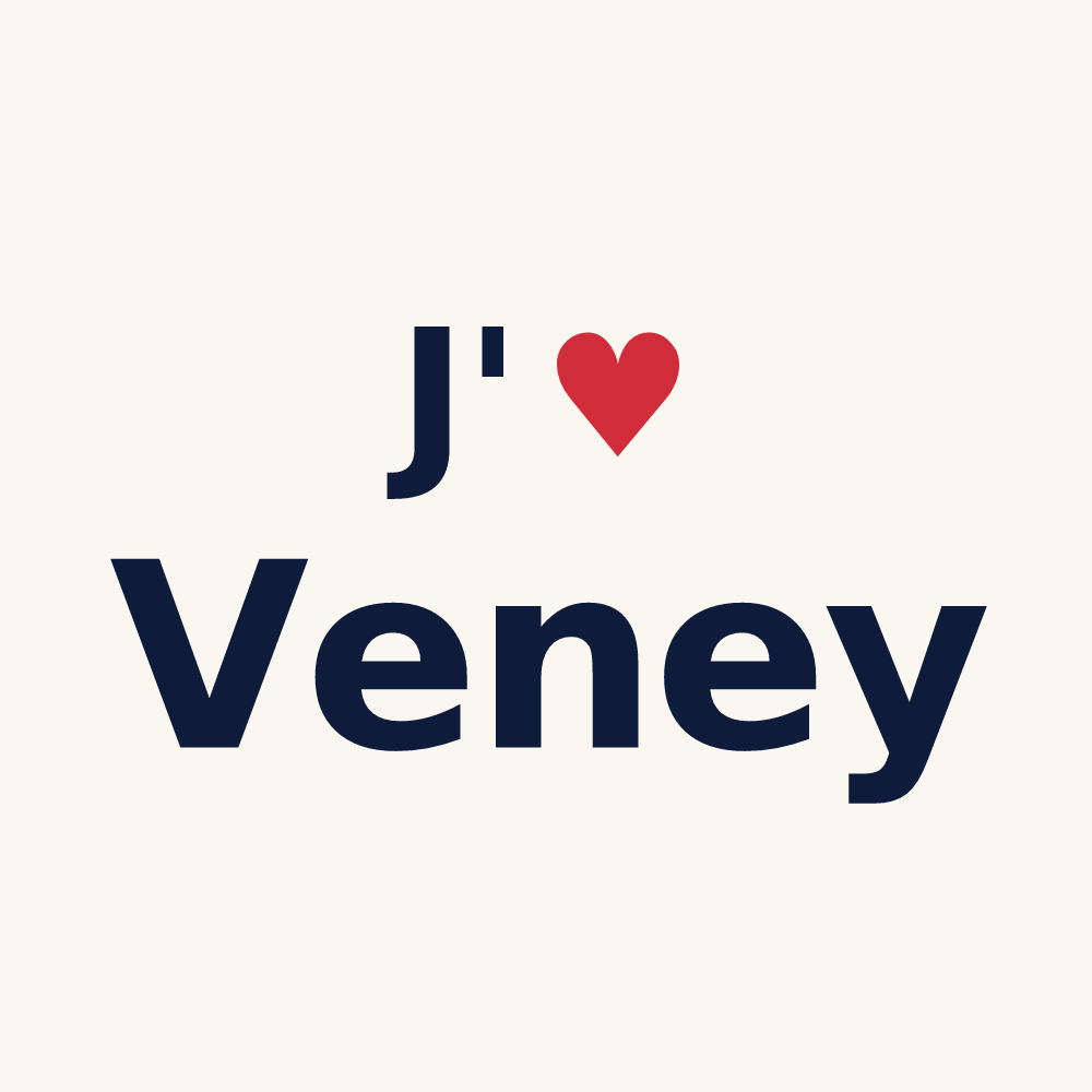 Tasse personnalisée Veney — design J'aime Veney