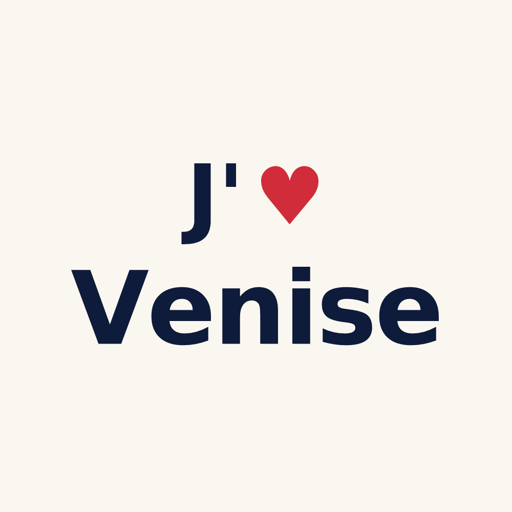 Tasse personnalisée Venise — design J'aime Venise