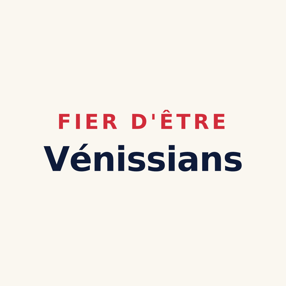 Tasse « Fier d'être Vénissians » — design pour Vénissieux