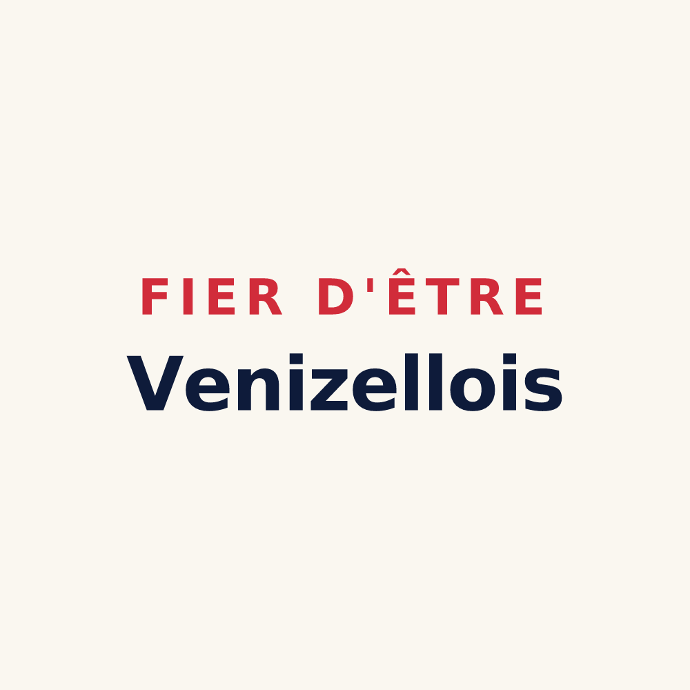 Tasse « Fier d'être Venizellois » — design pour Venizel