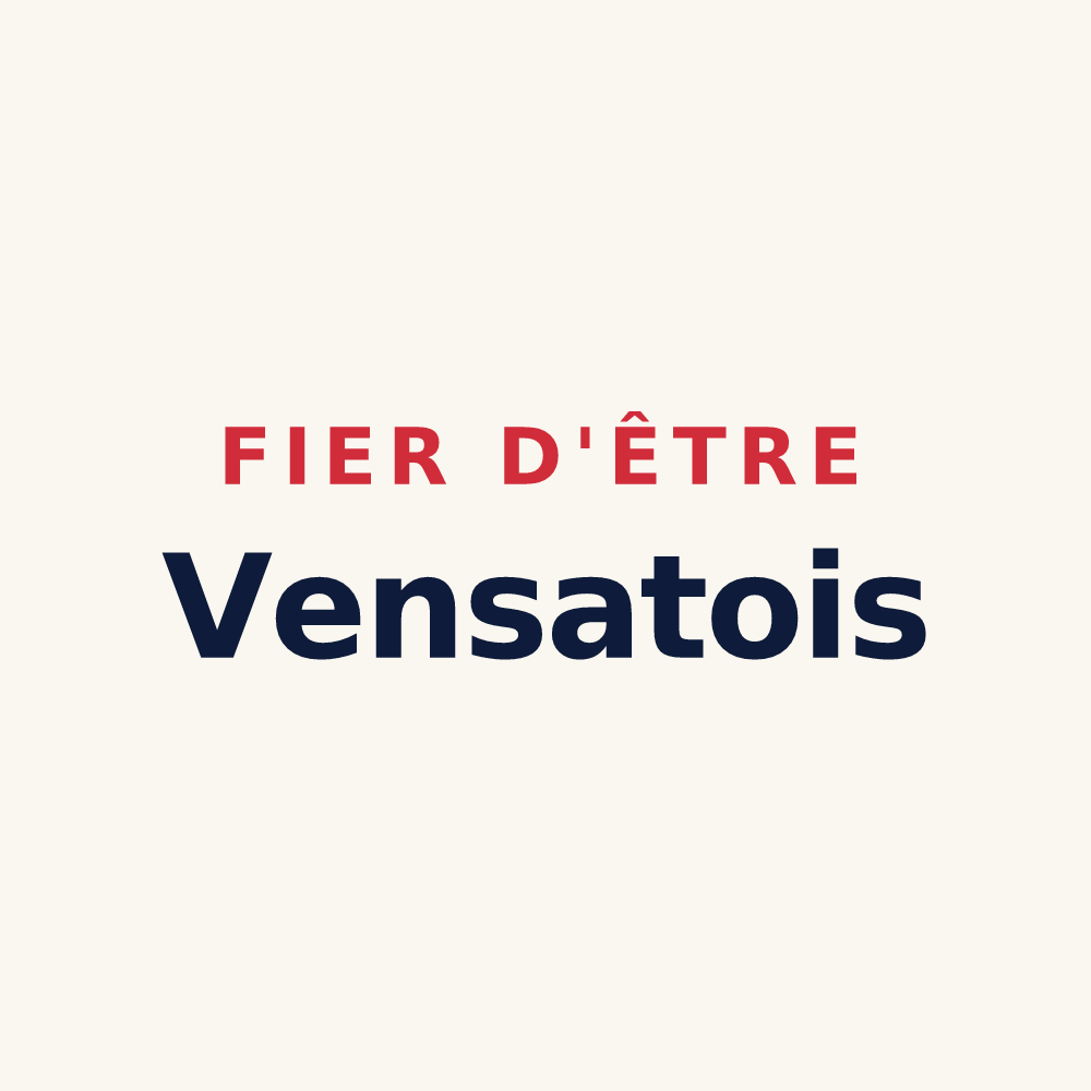 Tasse « Fier d'être Vensatois » — design pour Vensat